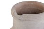 DKD Home Decor Ánfora Mediterráneo - Jarrón de Terracota Artesanal Marrón Claro, 35 x 80 x 35 cm
