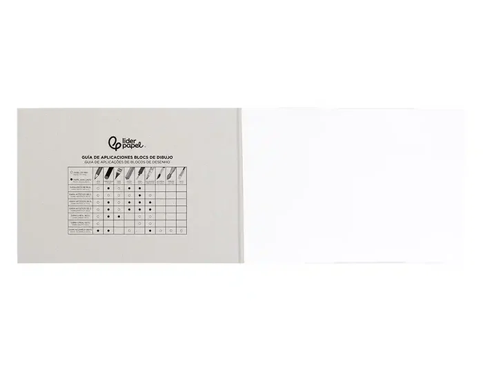 Liderpapel Bloc Dibujo Artístico Encolado A4 210x297 mm 30 Hojas 120g/m2