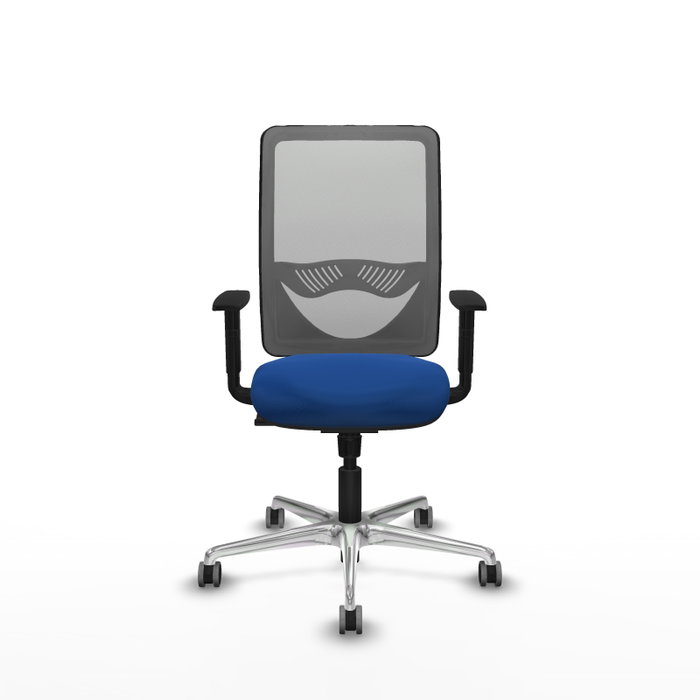 PIQUERAS Y CRESPO Silla de oficina Zulema Azul y Gris PIQUERAS Y CRESPO Silla de oficina Zulema Azul y Gris