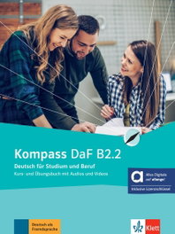 KLETT, Kompass DaF B2.2 libro del alumno y de ejercicios - edición híbrida allango