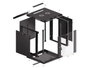Phoenix technologies Armario rack mural 9U PHTN79U600 600x600x507 mm negro