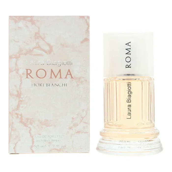 Laura Biagiotti Roma Fiori Bianchi Eau de Toilette 50 ml Spray