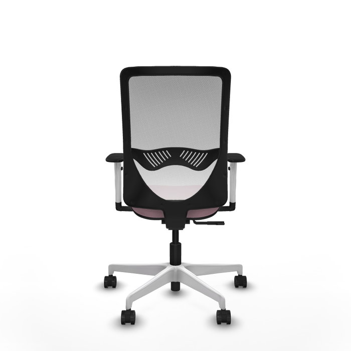 PIQUERAS Y CRESPO Silla de oficina Zulema Rosa y Blanco PIQUERAS Y CRESPO Silla de oficina Zulema Rosa y Blanco