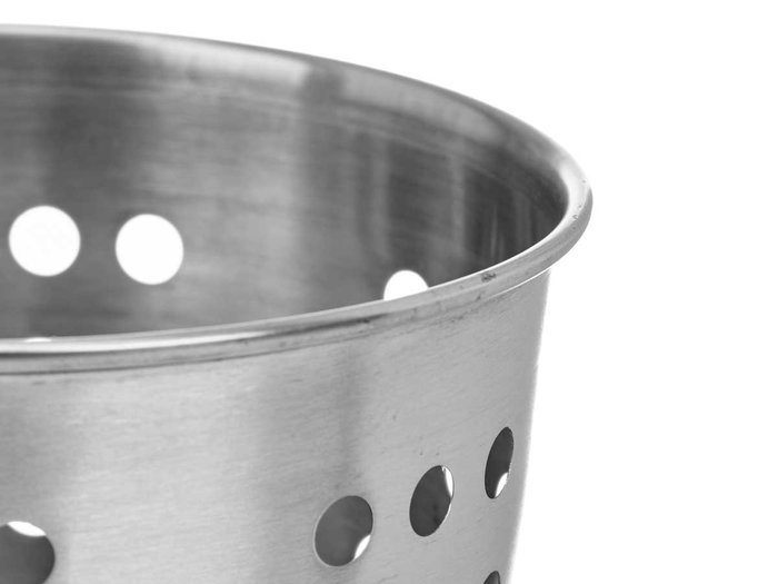 Kinvara Cubertero Acero Inoxidable Cónico Grande 12.5x12.5x14.5 cm (Set de 24)