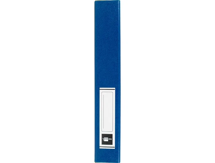 Liderpapel Carpeta proyectos folio lomo 50mm cartón gofrado azul 245 x 345 mm