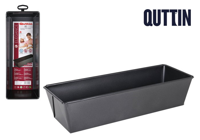 Quttin Molde Rectangular 30.5 x 11.5 cm Grosor 0.5 mm (12 Unidades) Quttin Molde Rectangular 30.5 x 11.5 cm Grosor 0.5 mm (12 Unidades)