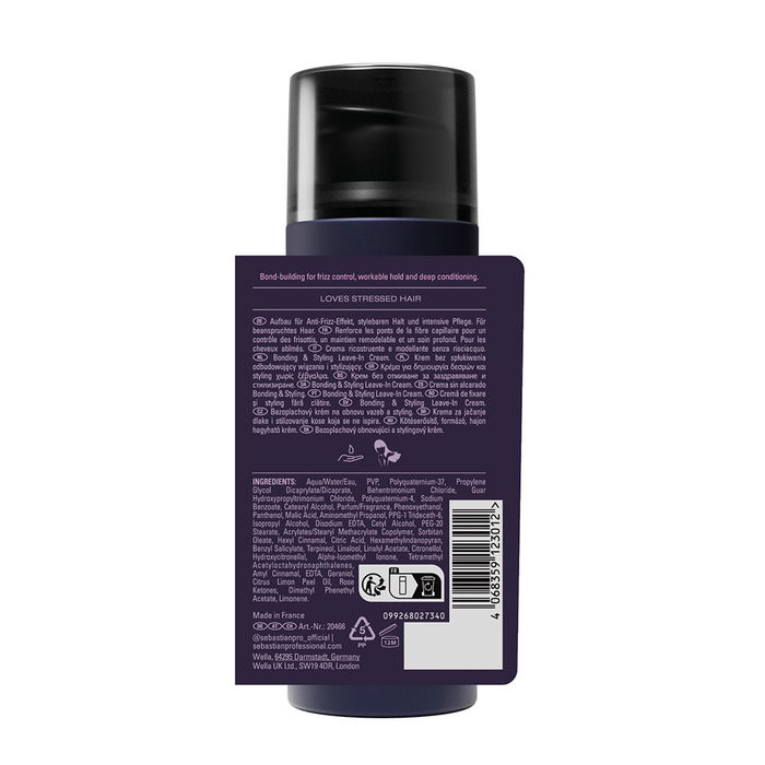 Sebastian Professionals NO.BREAKER Crema Acondicionadora de Styling - Acondicionador Intenso Sin Aclarado para Cabello, 150 ml