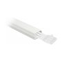 DeLOCK Conducto para cables con tapa adhesiva 26 x 13 mm, 1 m, blanco