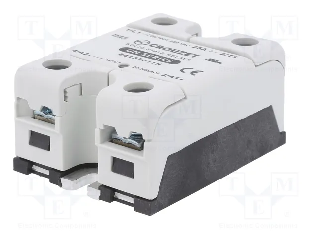 CROUZET GN Relé semiconductor 25A 48-660VAC 1-fásico CROUZET GN Relé semiconductor 25A 48-660VAC 1-fásico
