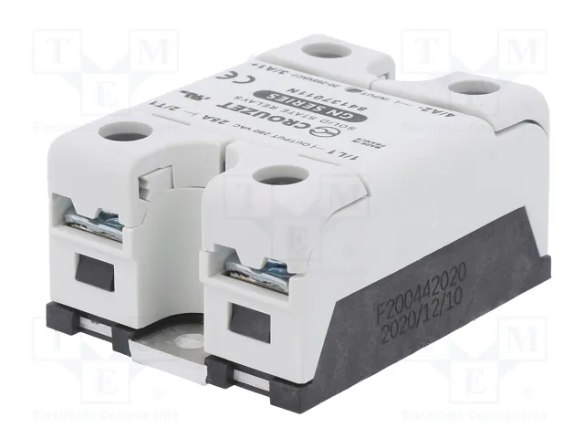 CROUZET GN Relé semiconductor 25A 48-660VAC 1-fásico CROUZET GN Relé semiconductor 25A 48-660VAC 1-fásico