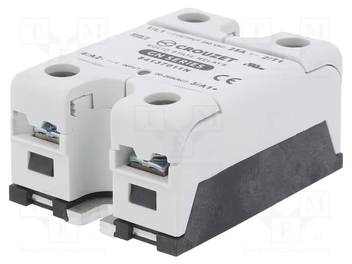 CROUZET GN Relé semiconductor 25A 48-660VAC 1-fásico CROUZET GN Relé semiconductor 25A 48-660VAC 1-fásico