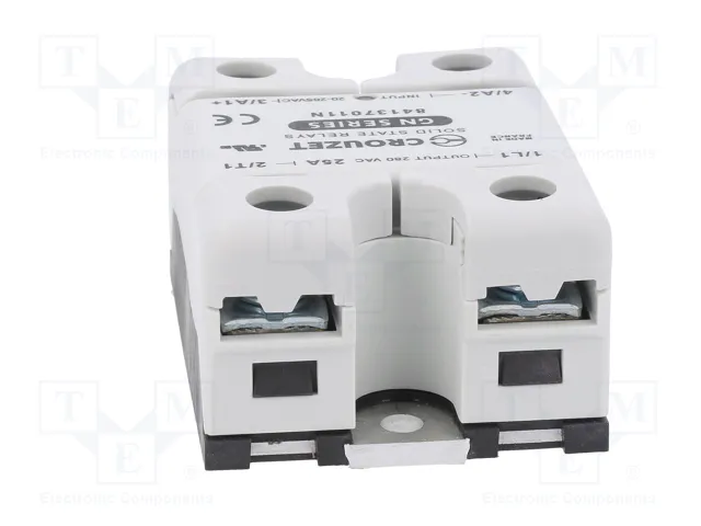 CROUZET GN Relé semiconductor 25A 48-660VAC 1-fásico CROUZET GN Relé semiconductor 25A 48-660VAC 1-fásico