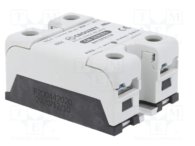 CROUZET GN Relé semiconductor 25A 48-660VAC 1-fásico CROUZET GN Relé semiconductor 25A 48-660VAC 1-fásico