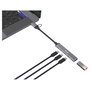 Equip Hub USB-C 128969 1x USB-A 3x USB-C con adaptador USB-C a USB-A incluido