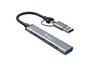 EQUIP Hub USB 3.2 Gen 1 de 4 Puertos (3x USB-C, 1x USB-A)