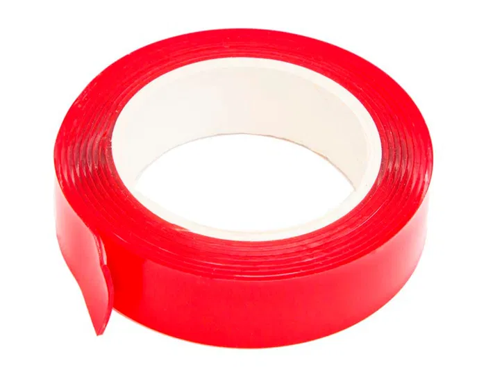 Uhu Cinta adhesiva doble cara Doublefix marrón extra fuerte para montaje permanente, 1,5 m x 19 mm