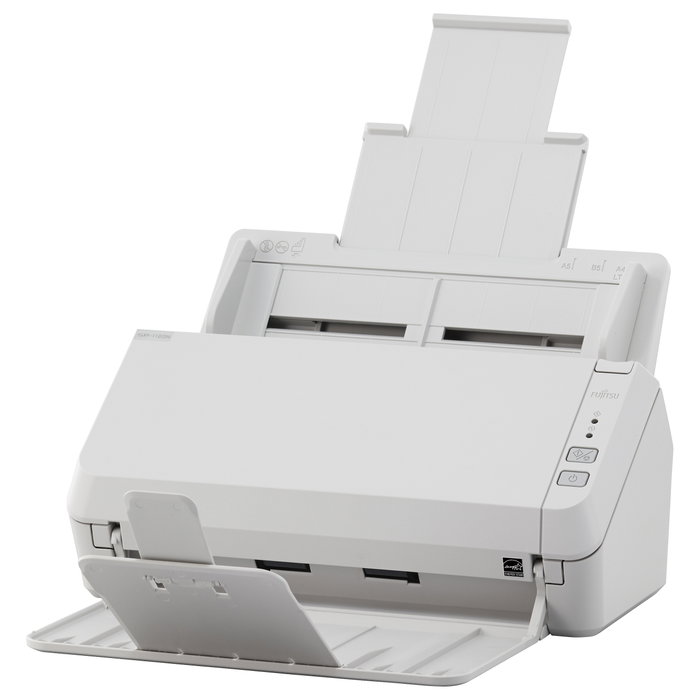 Fujitsu Ricoh SP-1120N Escáner de Oficina con ADF, Dúplex, A4, Gris