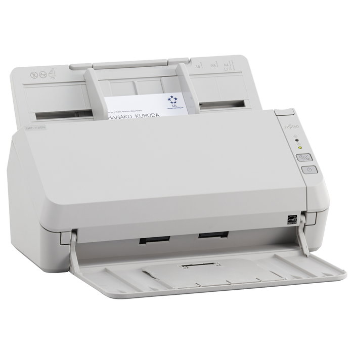 Fujitsu Ricoh SP-1120N Escáner de Oficina con ADF, Dúplex, A4, Gris