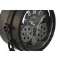 DKD Home Decor Reloj de Sobremesa Metal y Cristal Negro