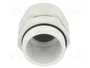 FIBOX Sello aislante PG29 IP68 gris