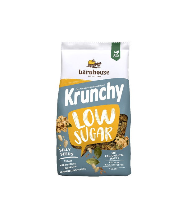 BARNHOUSE Muesli Krunchy Semillas Bajo en Azúcar BIO 375g BARNHOUSE Muesli Krunchy Semillas Bajo en Azúcar BIO 375g