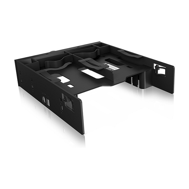 ICY BOX IB-5251 Einbaurahmen para 3 Unidades de Almacenamiento 2.5", Marco de Montaje en Bahía con Tornillos Incluidos, Negro, 147 x 175 x 40 mm ICY BOX IB-5251 Einbaurahmen para 3 Unidades de Almacenamiento 2.5", Marco de Montaje en Bahía con Tornillos Incluidos, Negro, 147 x 175 x 40 mm