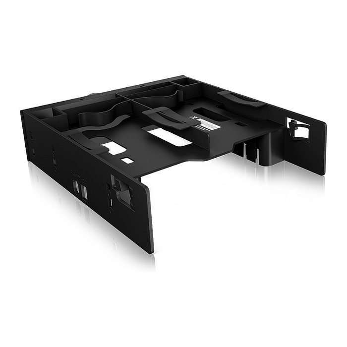 ICY BOX IB-5251 Einbaurahmen para 3 Unidades de Almacenamiento 2.5", Marco de Montaje en Bahía con Tornillos Incluidos, Negro, 147 x 175 x 40 mm ICY BOX IB-5251 Einbaurahmen para 3 Unidades de Almacenamiento 2.5", Marco de Montaje en Bahía con Tornillos Incluidos, Negro, 147 x 175 x 40 mm