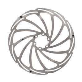 XLC Disco de freno BR-X148 203 mm Acero inoxidable 6 agujeros Incluye tornillos