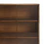 Vitrina Marrón Madera-Cristal 70 X 40 X 100 cm