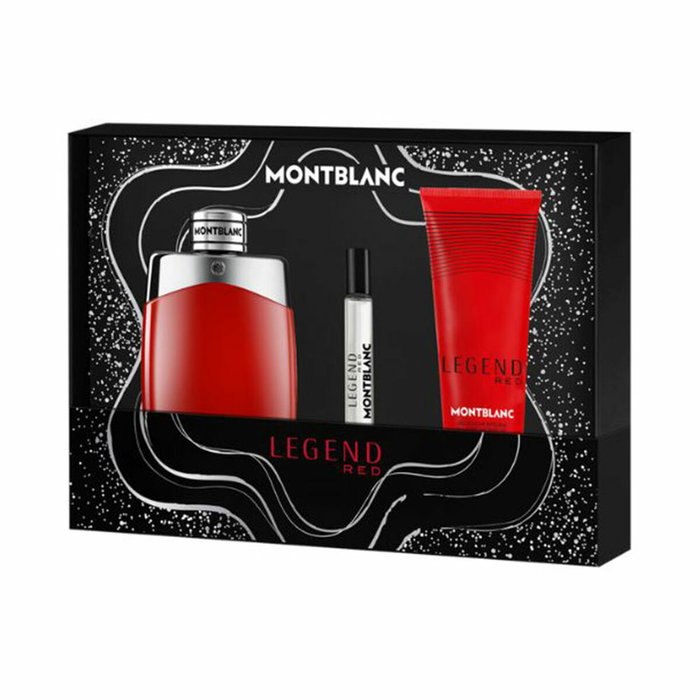 Montblanc Legend Red Eau de Parfum 100ml con miniatura de 7.5ml y gel de ducha