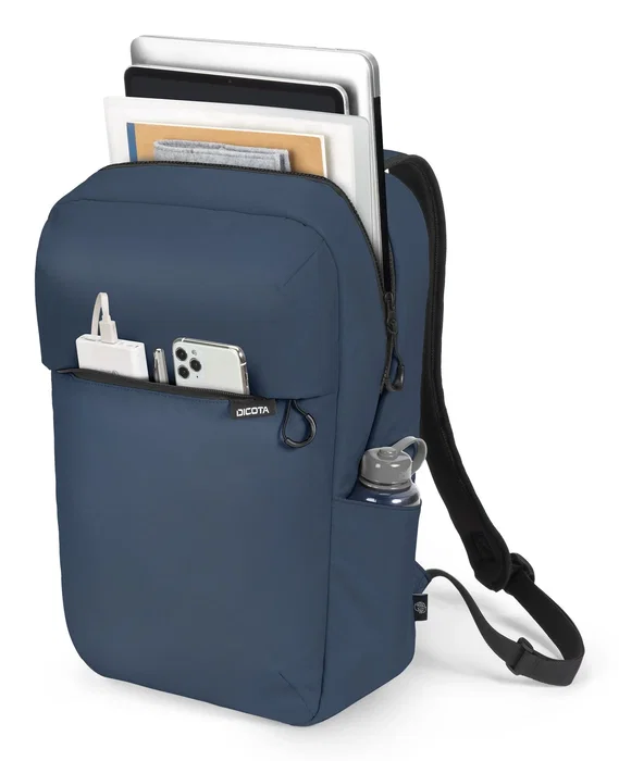 Dicota Mochila Commuter D32120-RPET para Portátil 13-16", 16L, Poliéster rPET Reciclado, Azul Marino (Navy Blue), Resistente al Agua Dicota Mochila Commuter D32120-RPET para Portátil 13-16", 16L, Poliéster rPET Reciclado, Azul Marino (Navy Blue), Resistente al Agua