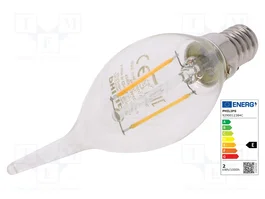 PHILIPS Lámpara LED E14 Blanco Caliente 2W 250lm