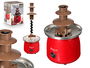 Argon Fuente De Chocolate Roja 45W 15x22.5x15 cm (Set de 6)
