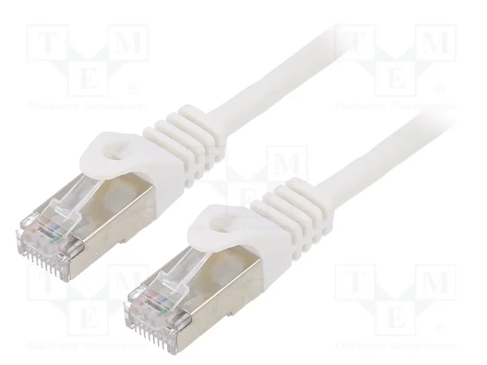GEMBIRD Cable de Red Cat6 F/UTP 3m Blanco PP6-3M/W