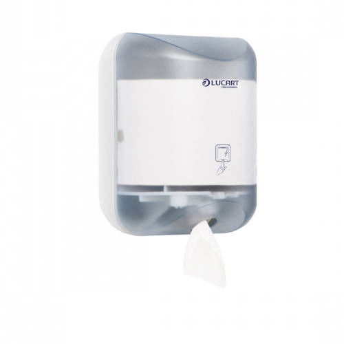 Lucart Dispensador L-One Dual Mini Blanco ABS DP423 Lucart Dispensador L-One Dual Mini Blanco ABS DP423