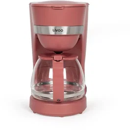 Livoo DOD200RC Cafetera eléctrica Rojo chile