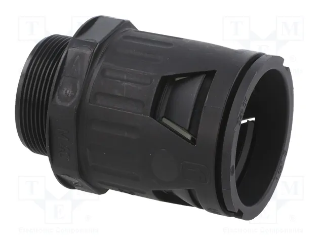 LAPP Conector final recto SILVYN® KLICK M M40 negro
