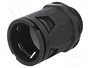 LAPP Conector final recto SILVYN® KLICK M M40 negro