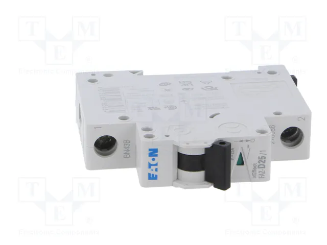 EATON ELECTRIC FAZ-D25/1 Interruptor magnetotérmico 25A 1 Polo EATON ELECTRIC FAZ-D25/1 Interruptor magnetotérmico 25A 1 Polo