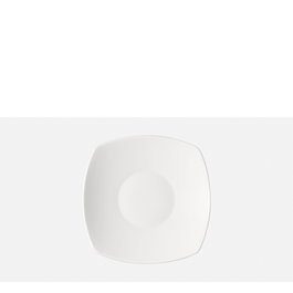 Bauscher Plato Hondo Cuadrado 30 cm - Vajilla de Porcelana (Set de 6)