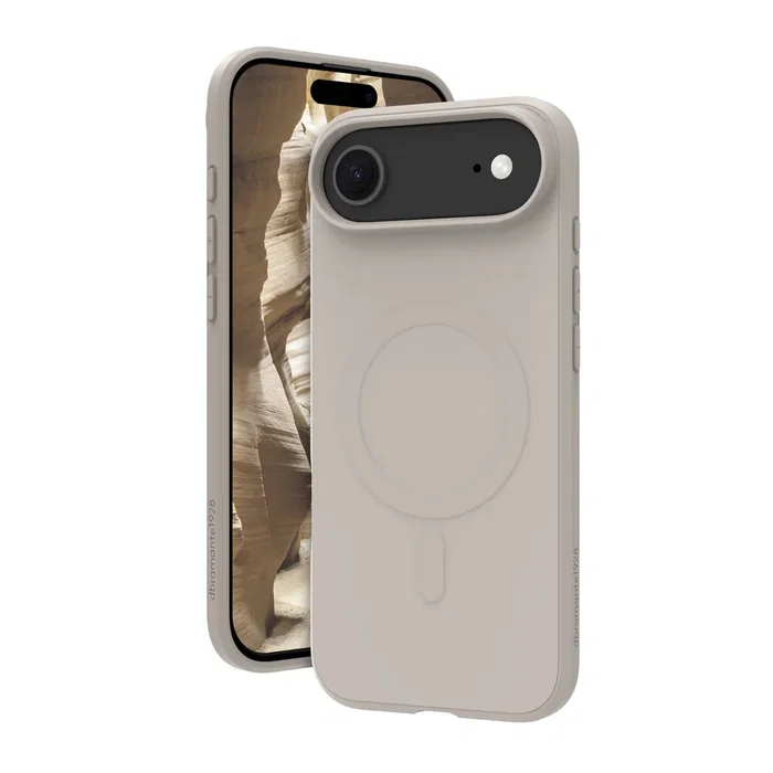Dbramante1928 Greenland Pro Carcasa Trasera para Móvil con MagSafe Plástico Piedra Arenisca para Apple iPhone