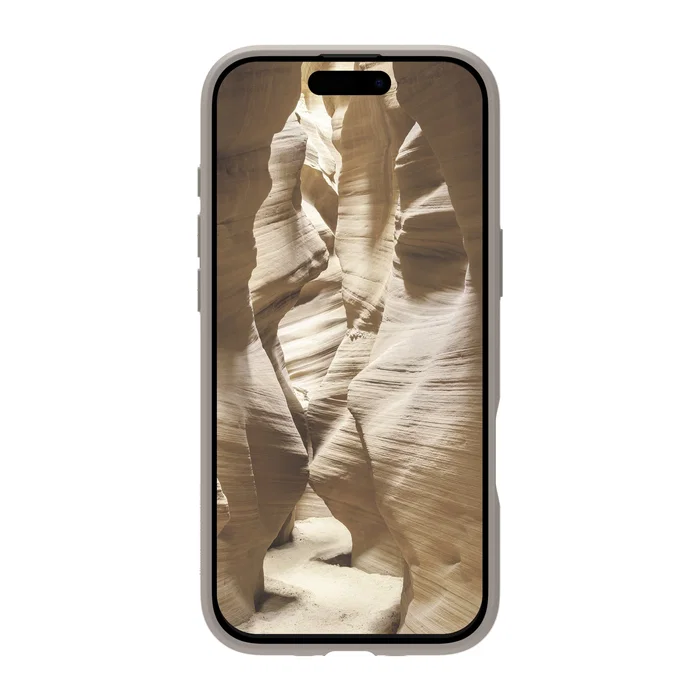 Dbramante1928 Greenland Pro Carcasa Trasera para Móvil con MagSafe Plástico Piedra Arenisca para Apple iPhone