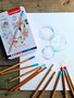 Estuche metálico de Lápices de colores Bruynzeel Expression tonos pastel de 12 artículos