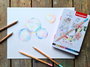 Estuche metálico de Lápices de colores Bruynzeel Expression tonos pastel de 12 artículos