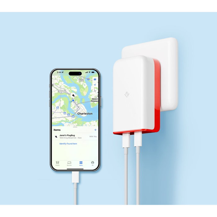 Twelve South PlugBug 50W USB-C Wall Charger con Find My Twelve South PlugBug 50W USB-C Wall Charger con Find My