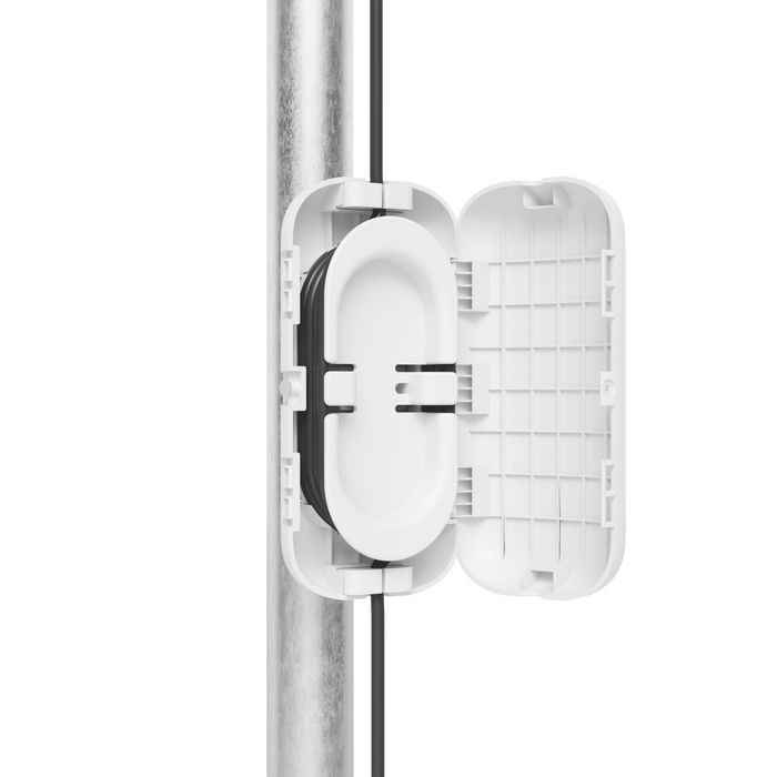 Ubiquiti UACC-FIBER-SR-KIT Caja de cables para montaje en poste/pared