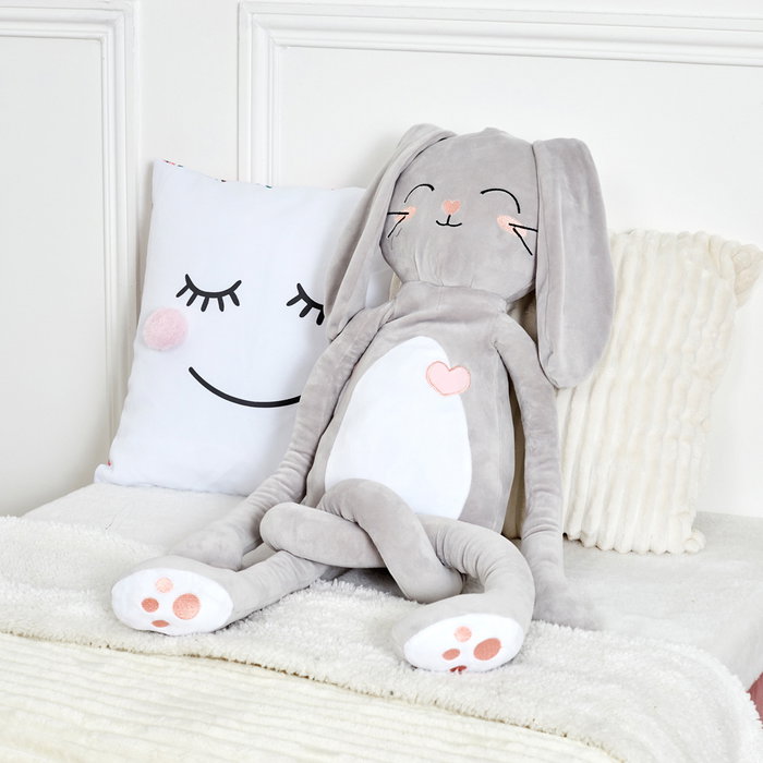 The Concept Factory Peluche Conejo Patas Largas Kawaii Polyester