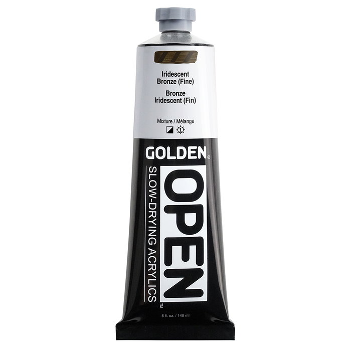 Golden OPEN Colores Acrílicos Iridiscente Bronze (Fino) Golden OPEN Colores Acrílicos Iridiscente Bronze (Fino)