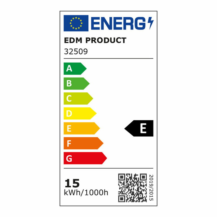 Edm Aplique de superficie LED con sensor crepuscular y movimiento IP20 15 W 6400 K ø29 x 6 cm Edm Aplique de superficie LED con sensor crepuscular y movimiento IP20 15 W 6400 K ø29 x 6 cm