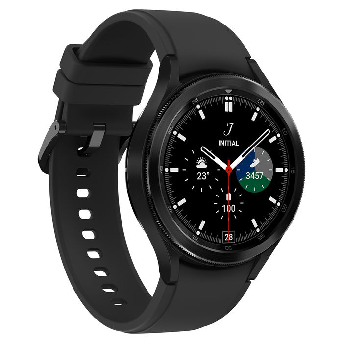 Samsung R890 Galaxy Watch4 Classic Reloj Inteligente 46mm Negro, GPS, Wear OS, 16GB, Super AMOLED, Resistente al Agua 5ATM